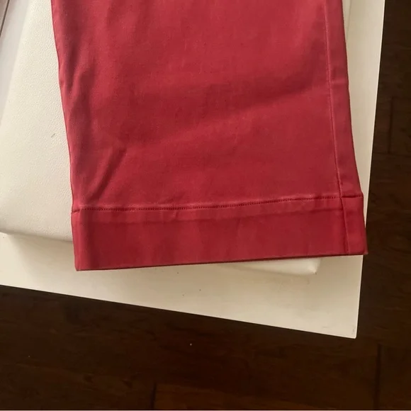 SPANX-stretch twill cropped wide leg pants . Size large - Picture 2 of 6